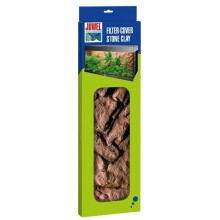 FISH TANK FILTER COVER JUWEL AQUARIUM STONE CLAY MATCHES BACKGROUND DECORATION