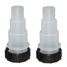 (Hozelock UVC Hosetail - single) Hozelock UVC HoseTail Inlet & Outlet 1537 Ecopower Ecocel Bioforce 1/2/3/4 Fish