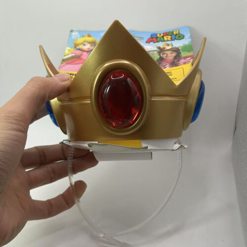 Princess Peach Crown & Amulet Super Mario Bros 1