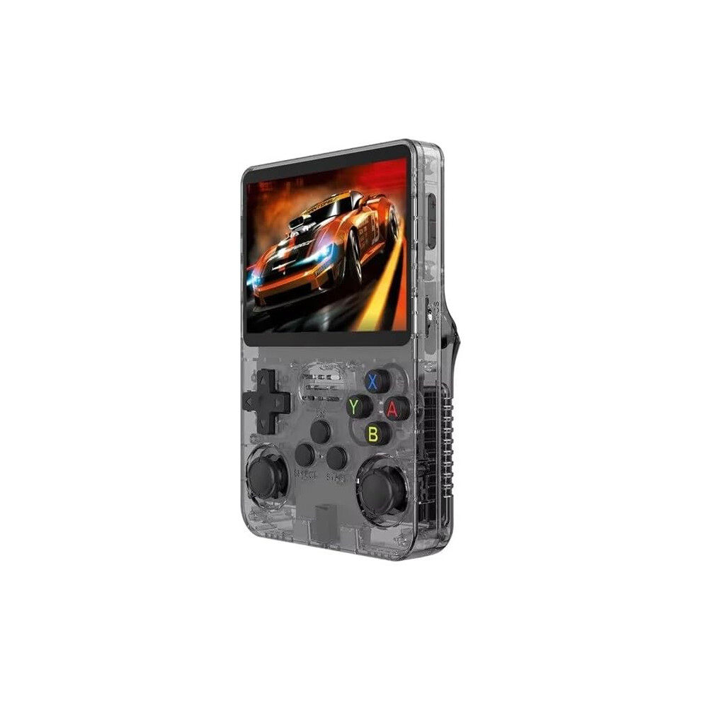 3.5 Inch Ips Screen Handheld Game Console Open Source Linux System 64Gb 15000+ Pocket Video Games Player (Black) Black 8784498834805