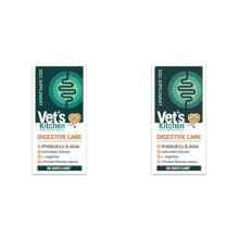 Vet's Kitchen - Healthy Digestion Supplement - Gravy with Prebiotics and Aloe - Advanced Nutrition for your Adult Dog - 300ml, transparent (Pack of 2)