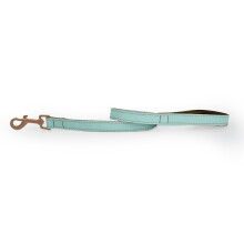 (Ocean) Skye & Murphy Luxury Padded Leather Dog Lead
