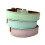 HugglePets (Medium, Ocean) Skye & Murphy Luxury Padded Leather Dog Collar 6