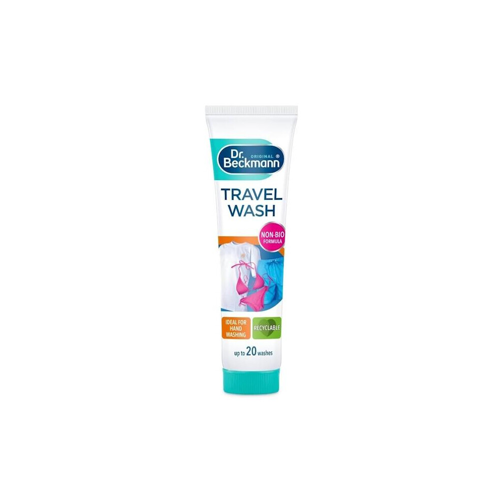3 x Dr Beckmann Travel Wash Non-Bio 100ml