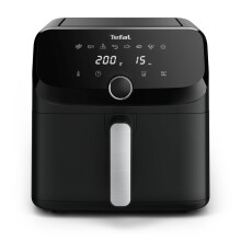 Tefal Easy Fry Mega, Air fryer, Extra-Large Capacity 7.5 L, 8 Preset Programs, Compact Size, EY8558G0, Black