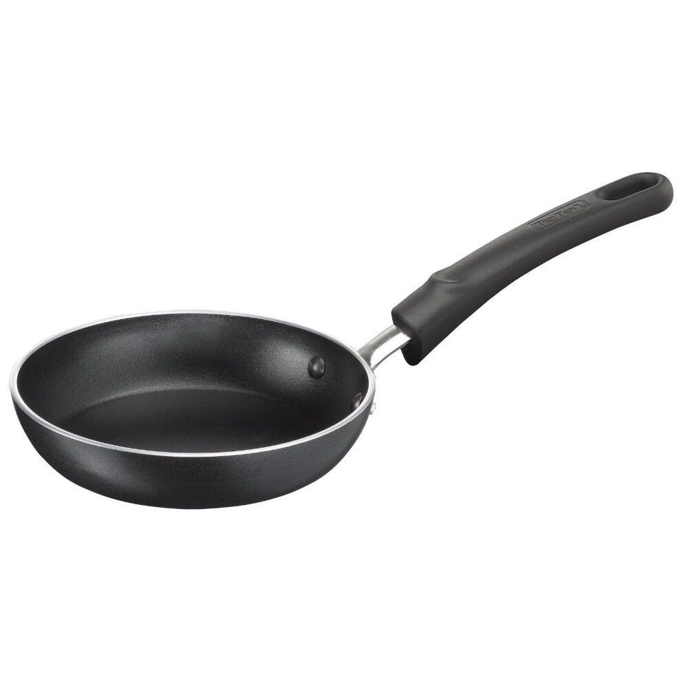 Tefal Ideal Mini One Egg Wonder Non-Stick Frying Pan, 12 cm, Non Induction, Black,Package May Vary