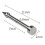 (White diamond) Disposable Safe Sterile Piercing Unit Nose Studs Stud Earring Kit Tool 2