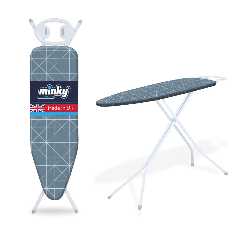 Minky Expert Ironing Board 122 X 38 Blue