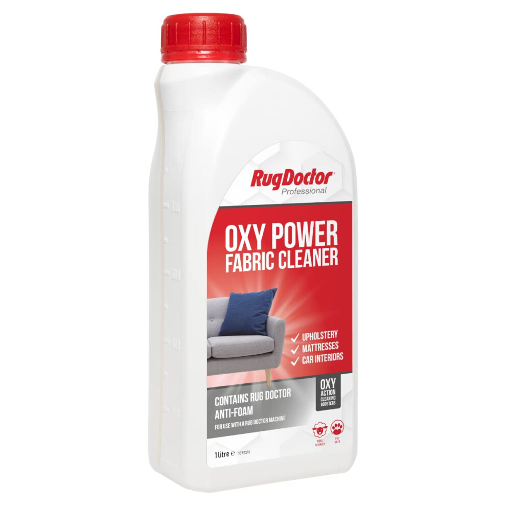 Rug Doctor Oxy Power Fabric Cleaner with Anti Foam, 1 Litre