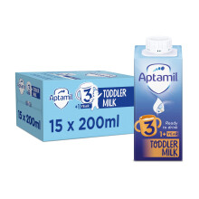 Aptamil 3 Toddler Milk Ready-to-Drink 1-3 Years 200ml (106072977) with LCPs, Vitamins A, C & D, and Iron
