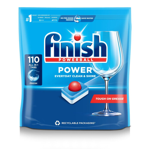 Finish Finish Max All in 1 Powerball, 110 Tabs