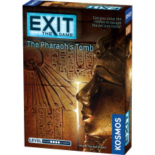 Thames & Kosmos - EXIT: The Pharaoh's Tomb - Level: 4/5 - Unique Escape Room Game - 1-4 Players - Puzzle Solving Strategy Board Games for Adults & Ki
