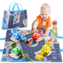 Kids Toys for 1 2 3 Year Old Boys, Geebiiny Toddler Digger Toys 1-3 Year Old Boy Girl Gifts Tractor Toy Cars Boys Toys Age 1 2 3 Montessori Toys 1st