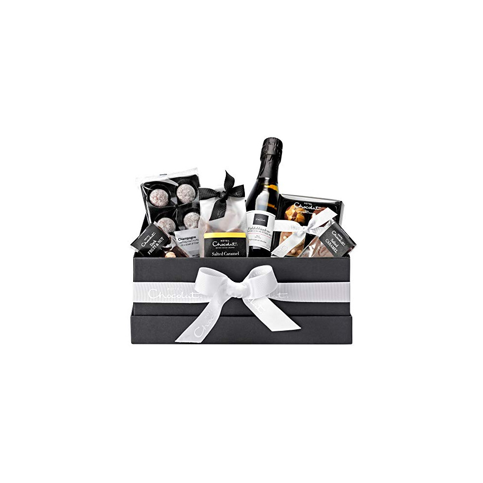 Hotel Chocolat The Chocolate & Fizz Collection, 270g - Chocolate Hamper - Chocolate Gifts for Birthday, Thank You, Anniversary