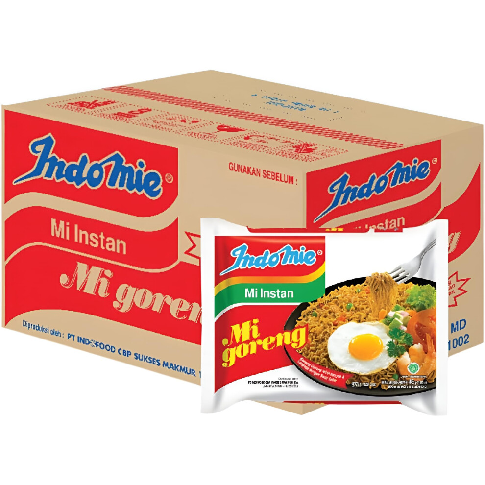 New Indomie Mi Goreng Fried Instant Noodles, 80 G (Pack Of 40) 100397