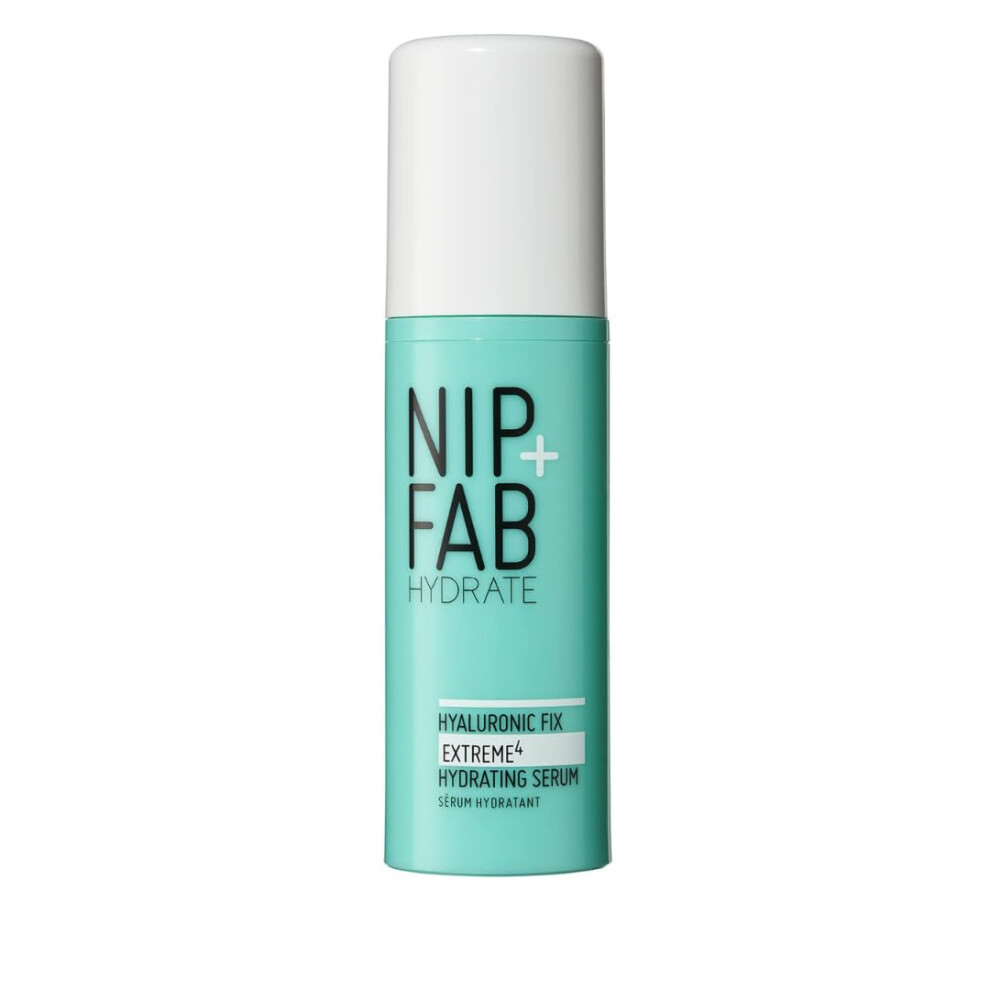 Nip + Fab Hyaluronic Acid Fix Extreme 4 2% Face Serum, Lightweight, Non-Greasy Anti-Aging Hydrating Moisturizing for Fine Lines and Wrinkles,
