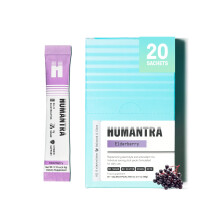 Humantra Hydration Packets | Zero Sugar Electrolyte Hydration Multiplier w/Essential Minerals & 6 Electrolytes | Electrolytes Powder (20 Count,