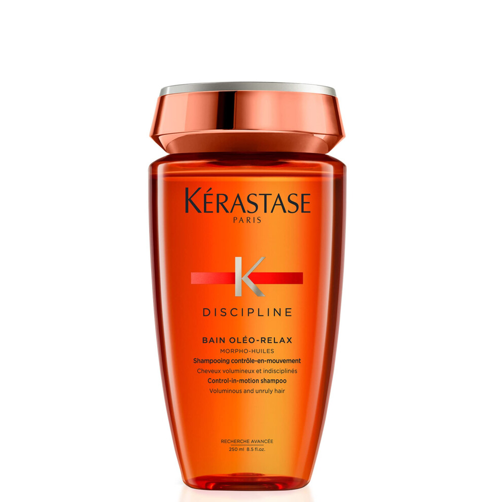 K?rastase Discipline, Oil-Infused Anti-Frizz Shampoo, for Voluminous & Unruly Hair, with Marula Oil, Bain Oleo Relax, 250ml