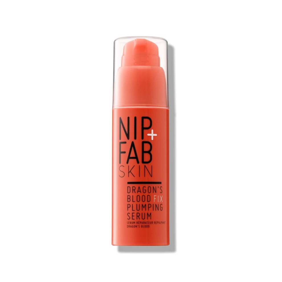 Nip + Fab Dragon?s Blood Fix Plumping Serum for Face with Hyaluronic Acid, Pro-Age Serum, Hydrating, Moisturizing for Fine Lines and Wrinkles, 50 ml