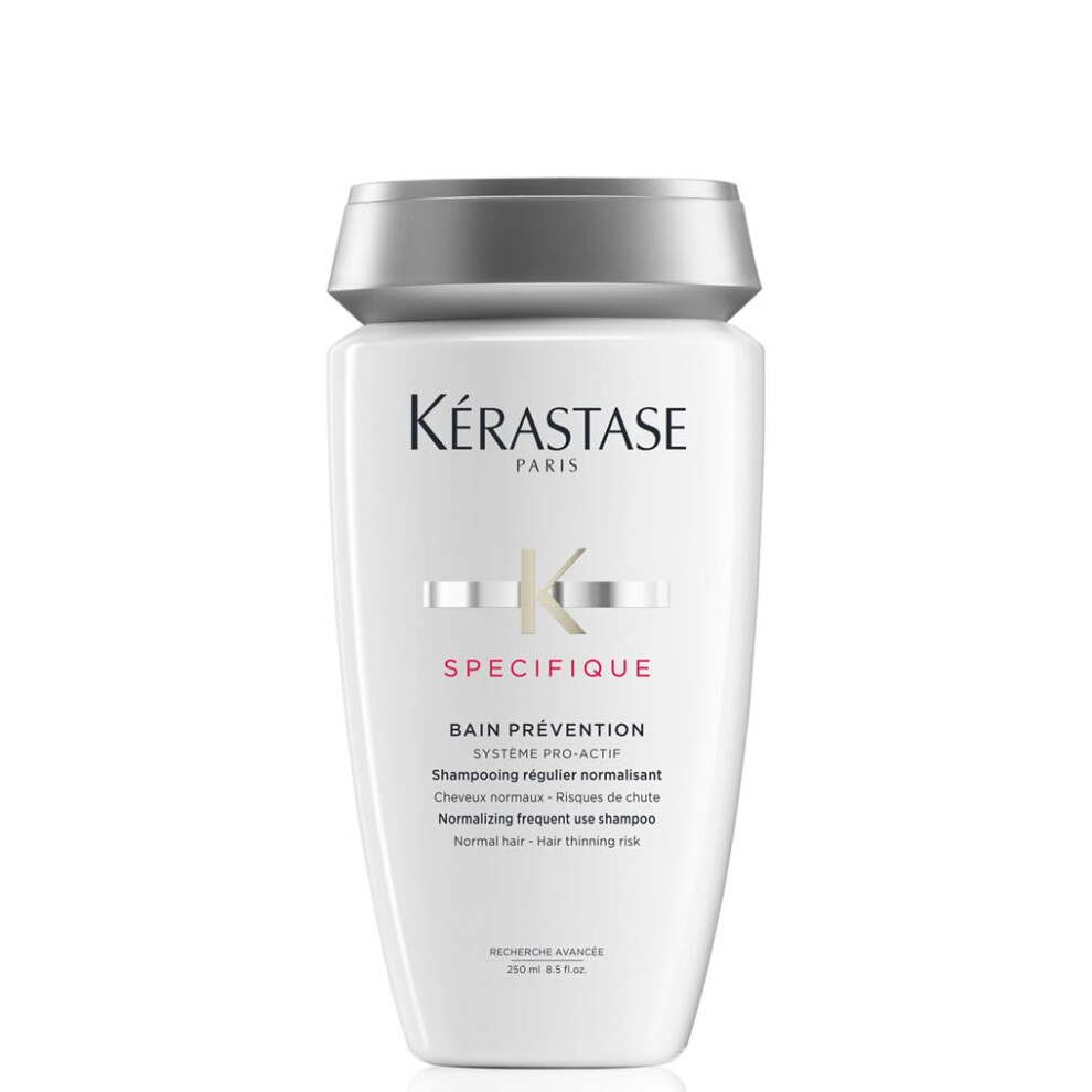 K?rastase Specifique, Nourishing & Balancing Anti-Fall Shampoo, For Normal Hair and Hair-Thinning, No Silicone, Bain Prevention, 250ml