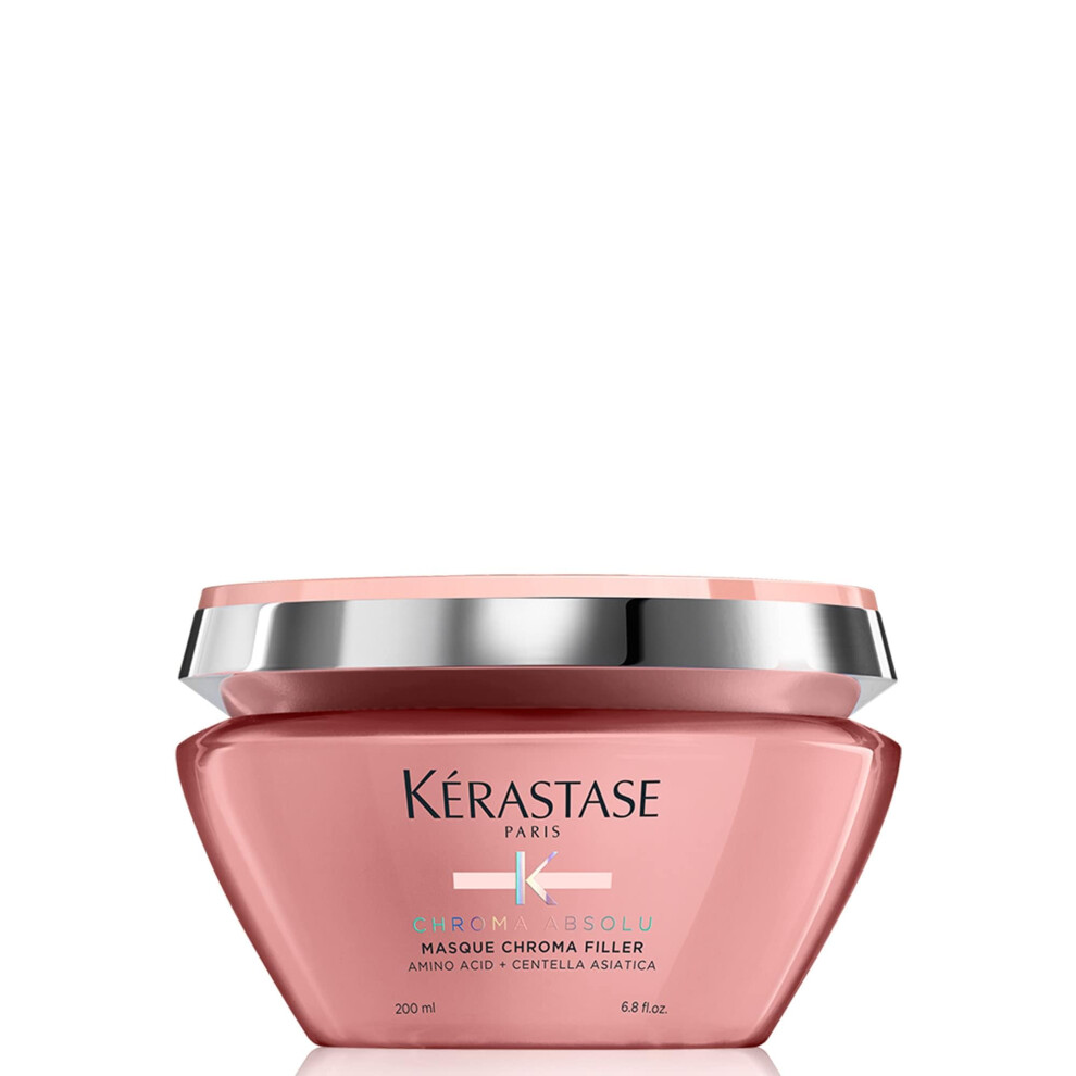 K?rastase Chroma Absolu, Anti-Porosity Deep-Filling Hair Mask, For Colour Treated Hair, With Lactic Acid, Masque Chroma Filler, 200ml