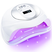 UV Nail Lamp,Gel Nail Lamp Nail Dryer 180W Professional UV LED Nail Lamp UV Lamps for Gel Nails with Automatic Sensor/4 Timer Setting,UV LED Nail Lamp