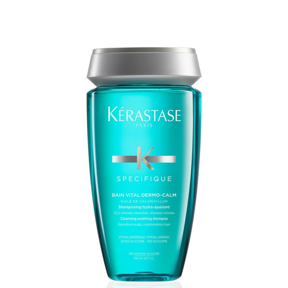 K?rastase Specifique, Cleansing & Rebalancing Shampoo, For Sensitive Scalps & Combination Hair, With Calophyllum Oil & Glycerine, Bain Vital
