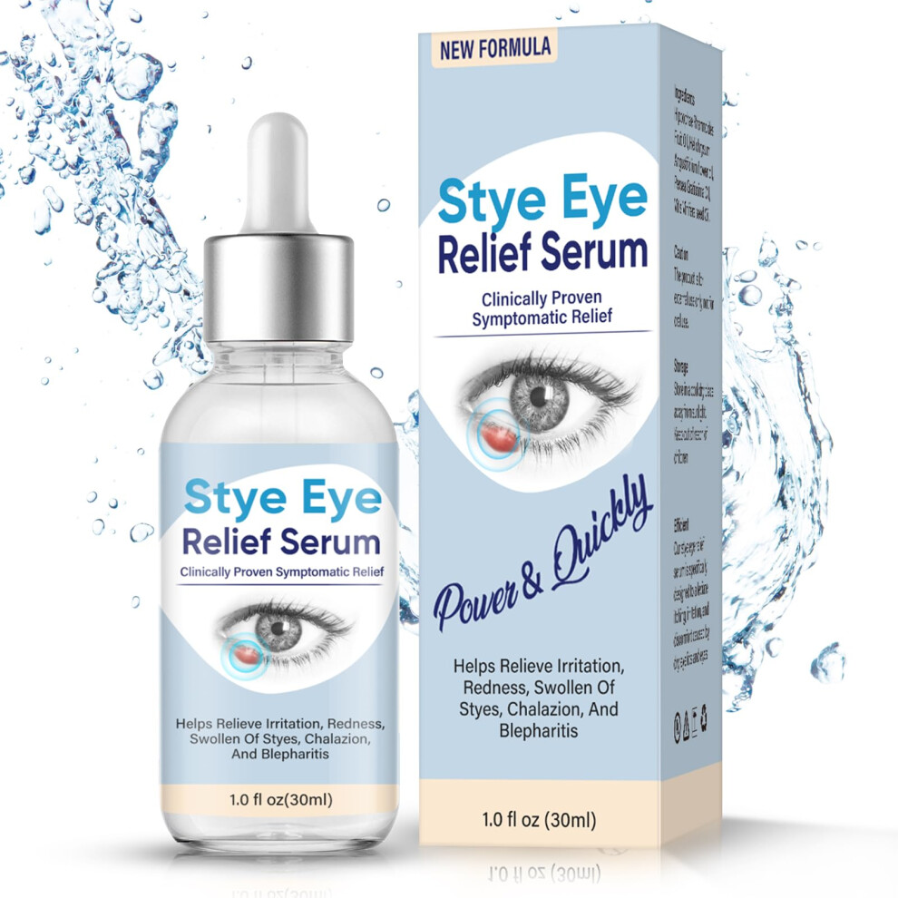 Scobuty Stye Eye Treatment, Natural Stye Eye Serum For Styes Chalazion And Blepharitis, Fast Acting Restore Healthy Eye Skin