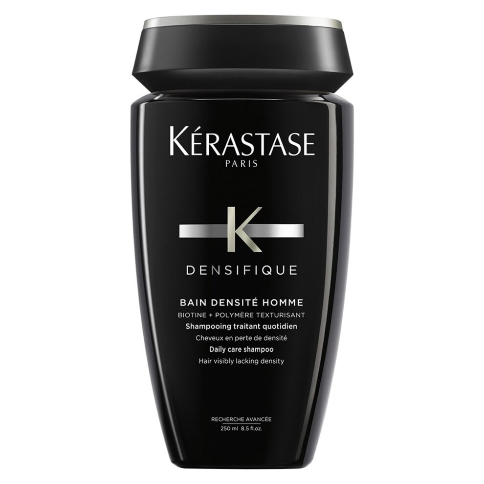 K?rastase Densifique Homme, Thickening & Volumising Shampoo, For Fine Hair, With Biotin & Taurine, Bain Densit?, 250ml
