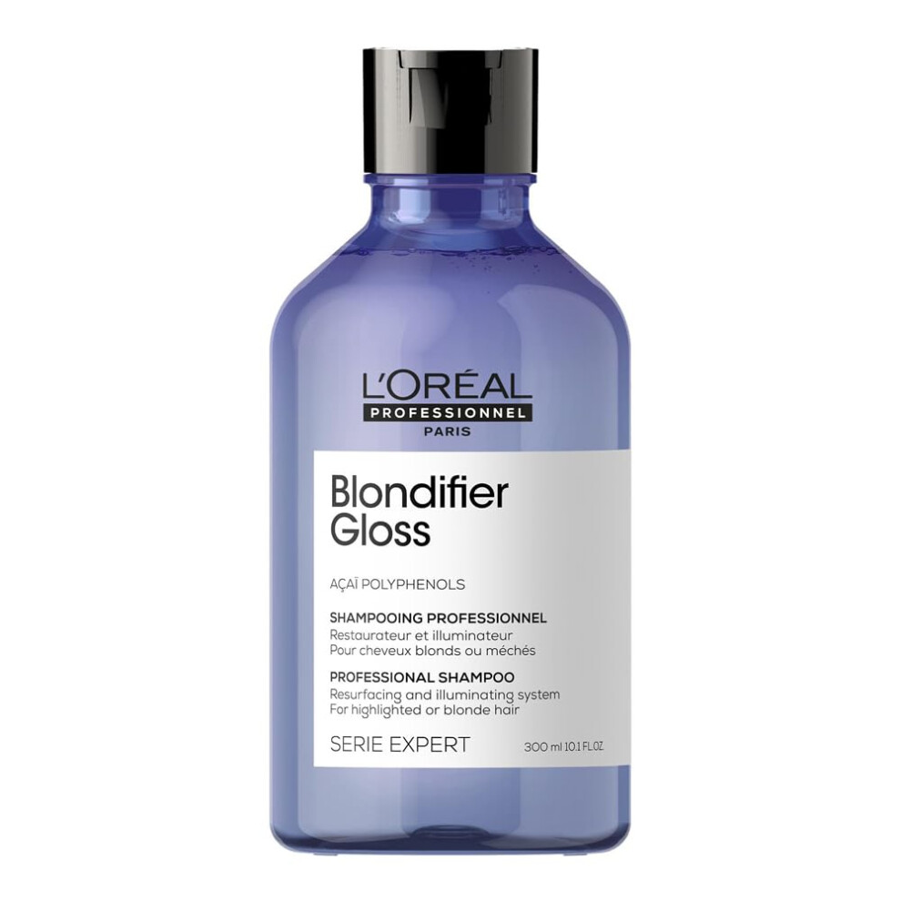 L?Or?al Professionnel | Shampoo, For Highlighted or Blonde Hair, Serie Expert Blondifier Gloss, 300 ml