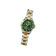(Gold belt green plate) New Men Watch Leather Waterproof Luminous Mens Quartz Wristwatch Luxury Man Watches