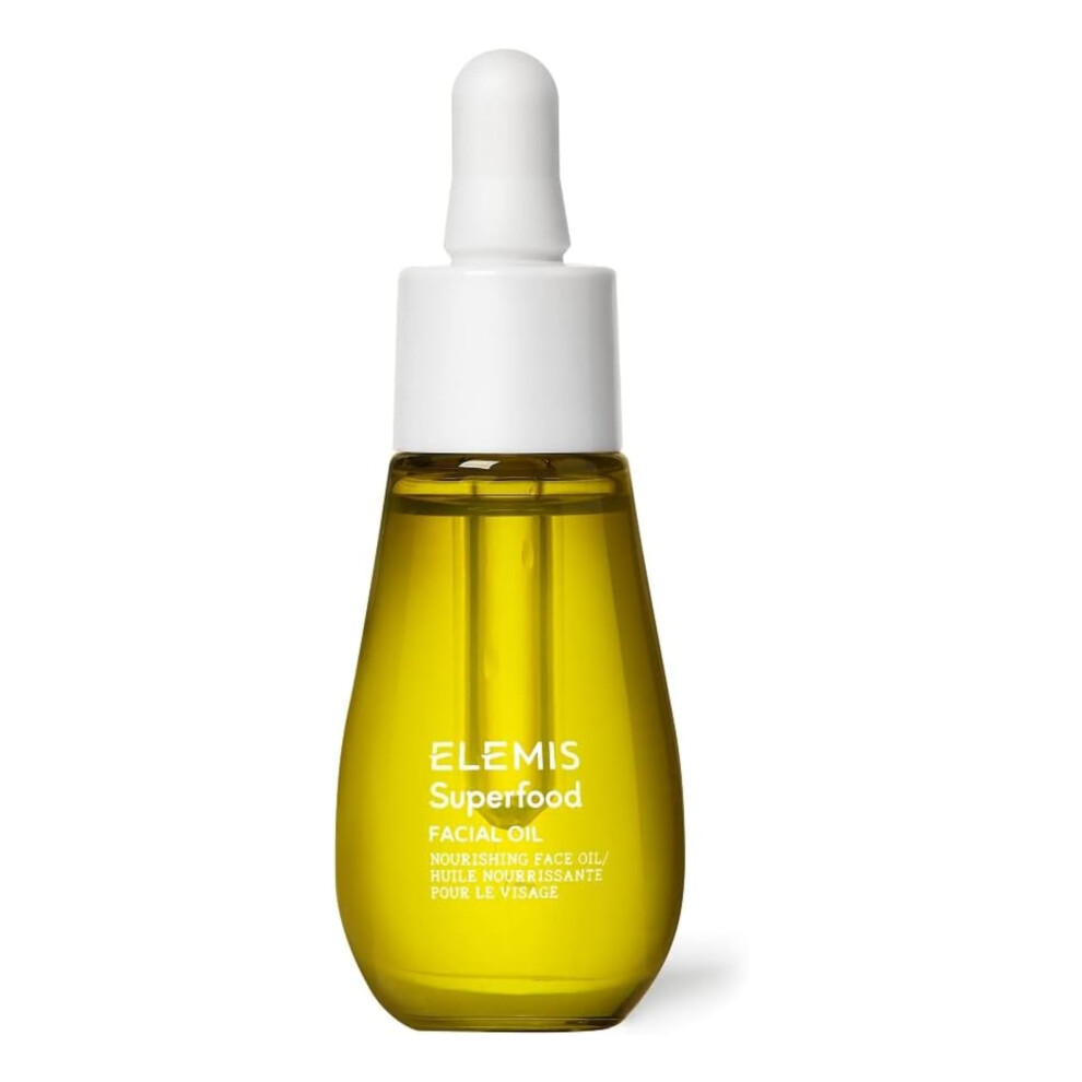 ELEMIS Superfood Facial Oil, Nourishing Face Oil Formulated with 9 Antioxidant-Rich Superfoods, Award-Winning Facial Elixir to Enhance Radiance,