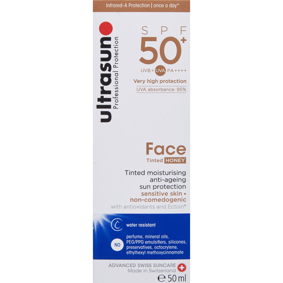 Ultrasun Tinted Face SPF50+ (Honey) 50ml