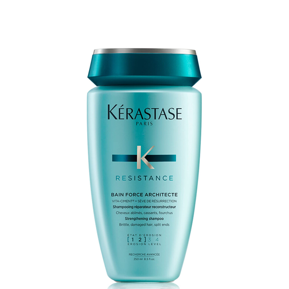 K?rastase Resistance Force Architecte, Daily Strengthening Shampoo, for Damaged, Brittle Hair, with Vita-Ciment Complex, 250ml