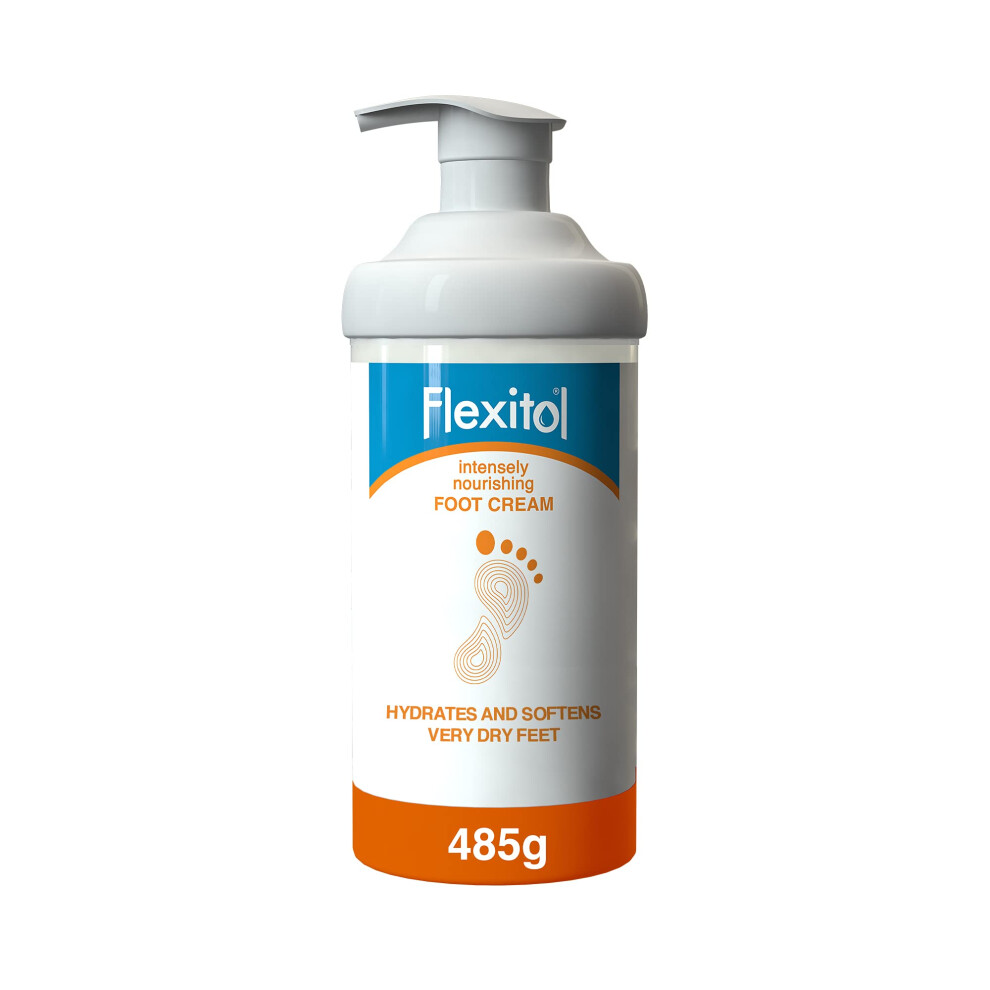 Flexitol Intensely Nourishing Foot Cream, Quick Absorbing, Vitamin E-Enriched Formula to Hydrate, Soften, and Moisturise Very Dry Feet and Legs,