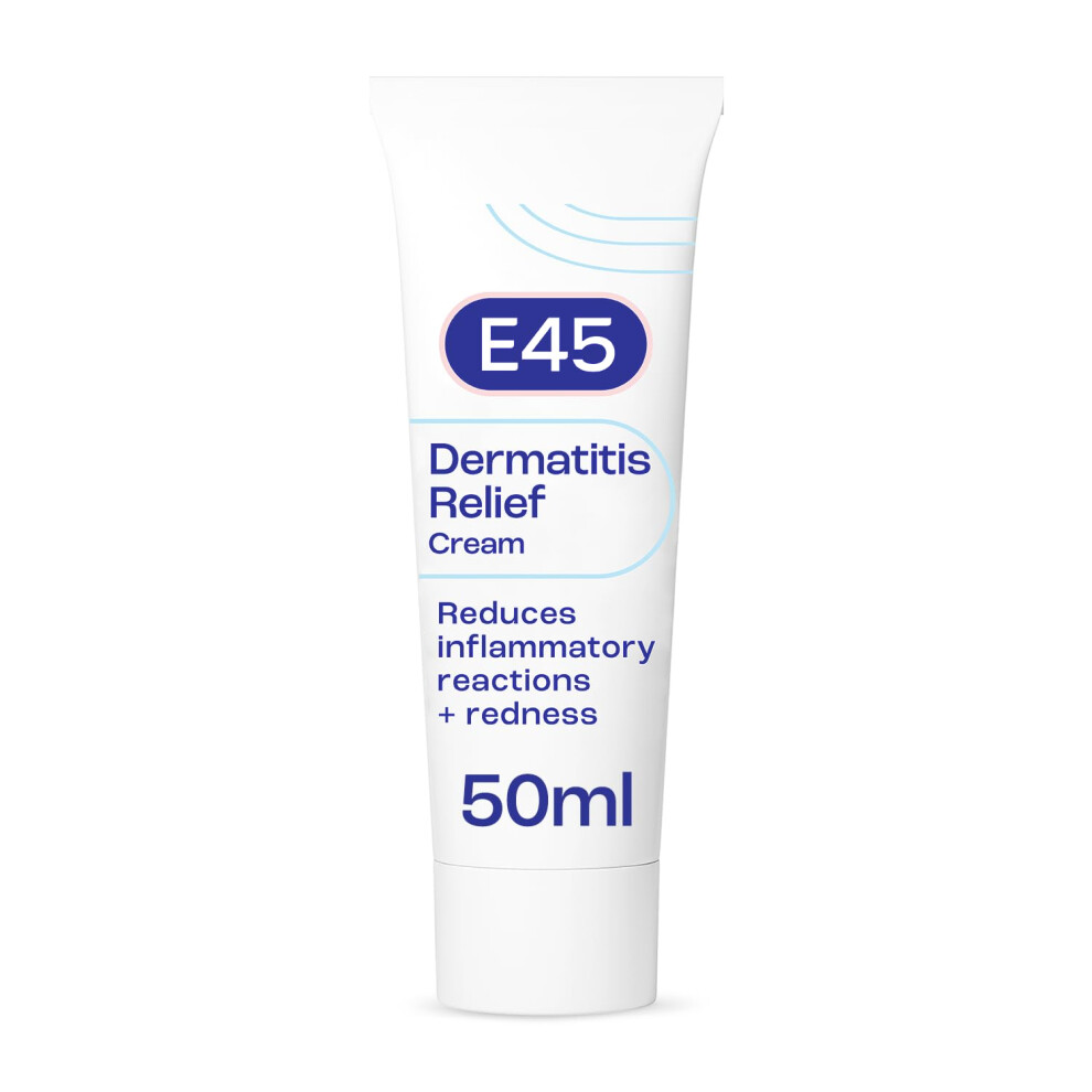 E45 Cream Dermatitis 50 Ml To Treat Symptoms Of Dermatitis Or Eczema ? Relieve Itching And Reduce Inflammation And Redness - Anti-Inflammatory Eczema
