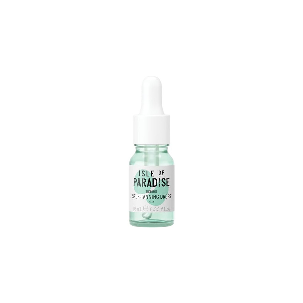 Isle of Paradise Face & Body Self-Tanning Drops 10ml, Medium, Packaging may vary
