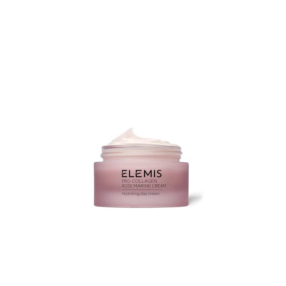 ELEMIS Pro-Collagen Marine Cream, Anti-Wrinkle Daily Face Moisturising Lotion, Hydrating Ultra-Light Gel-Cream Day Moisturiser Leaves Skin Smooth,