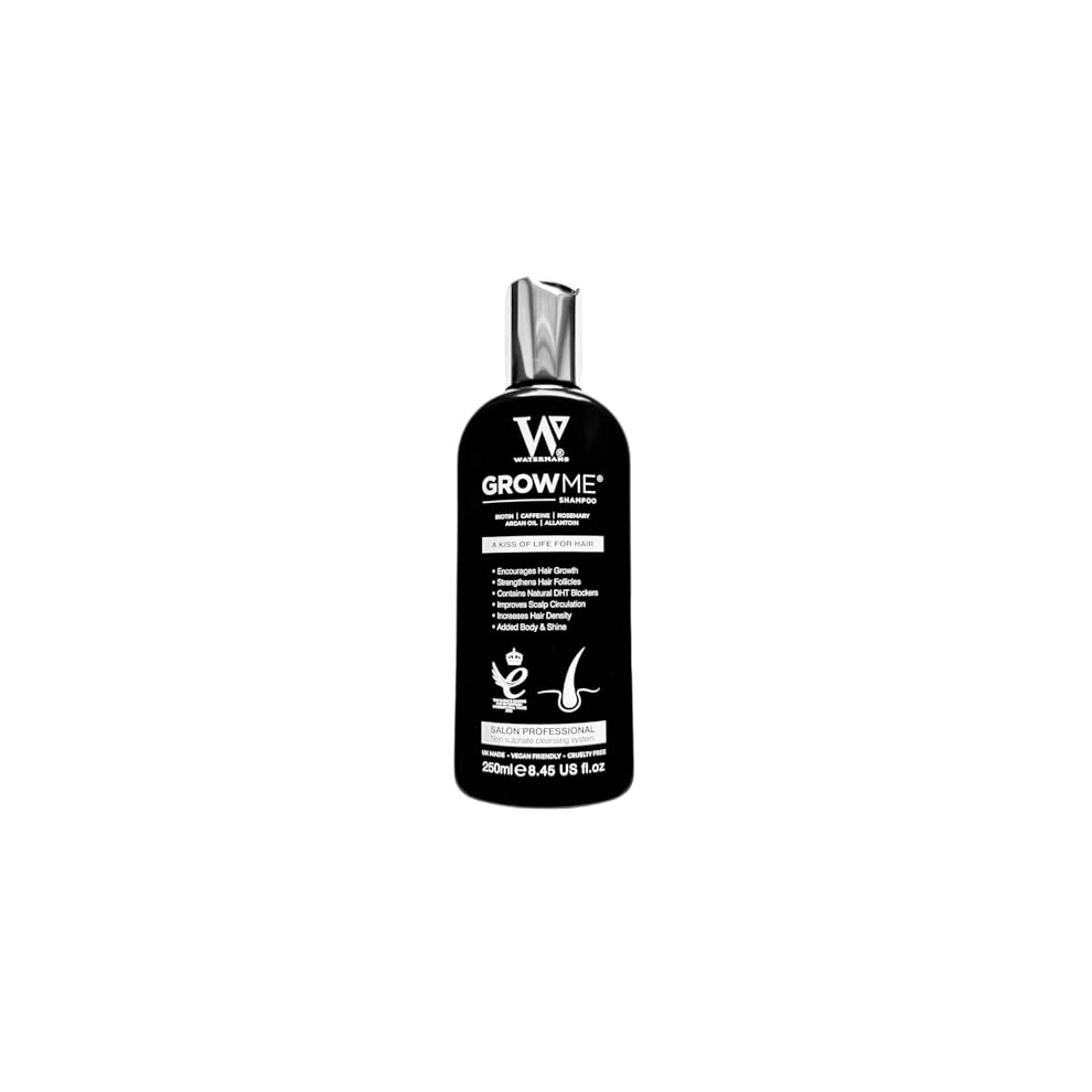 Grow Me? Hair Growth Shampoo - Not just a Caffeine Shampoo we include Biotin, Argan Oil, Rosemary, Niacinamide. Hair Thickening Treatment for Women &