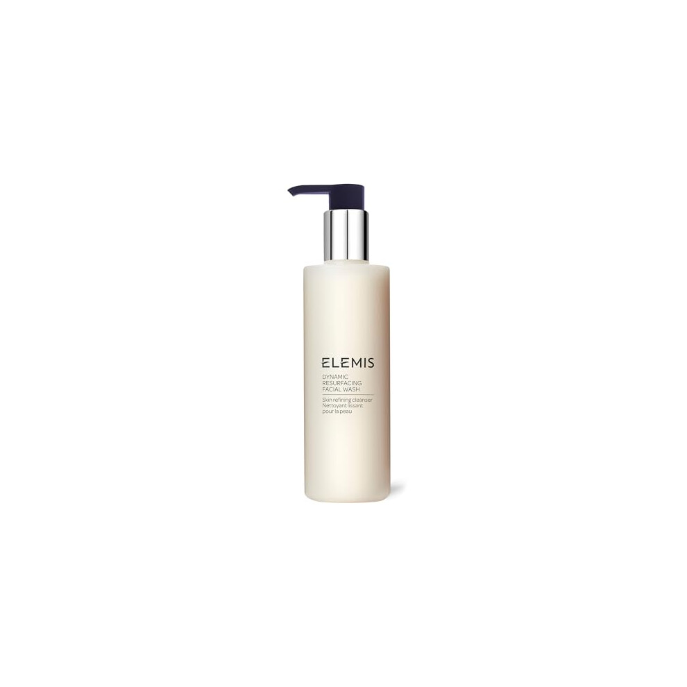 ELEMIS Dynamic Resurfacing Facial Wash 200ml - Anti-Aging Exfoliating Cleanser, Removes Dead Skin Cells, Improves Texture, Reveals Radiant, Smooth
