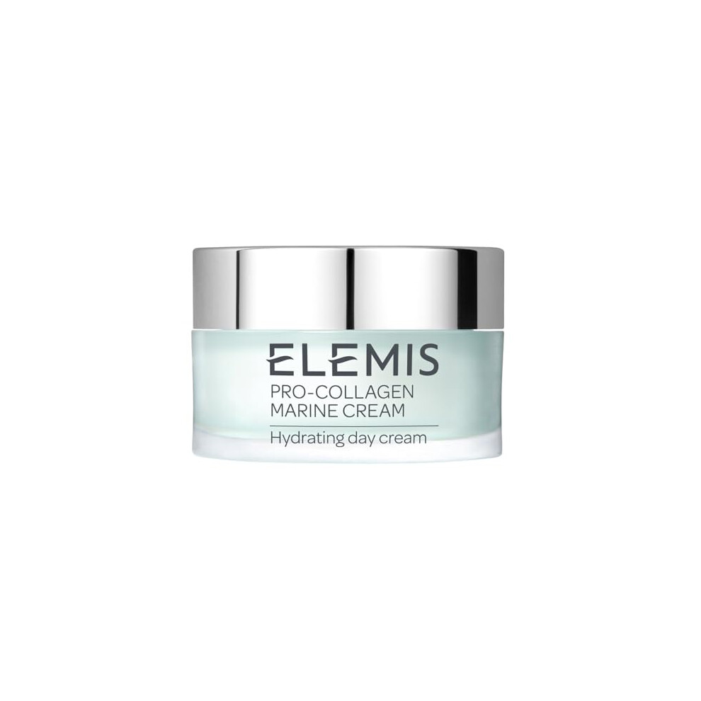 ELEMIS Pro-Collagen Marine Cream, Anti-Wrinkle Daily Face Moisturising Lotion, Hydrating Ultra-Light Gel-Cream Day Moisturiser Glowing and