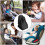 Nova Birth to 12 Years Complete Highchair Package - Black/Black 3