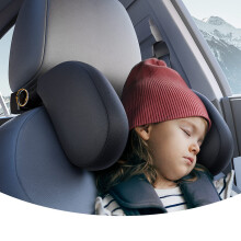 ZOKOE neck pillow kids headrest car kids Quick installation and removal in 1 minute Breathable and soft Supports head and neck Travel Sleep side pill