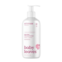ATTITUDE Baby Lotion for Face & Body, Unscented, EWG Verified, 473 ml