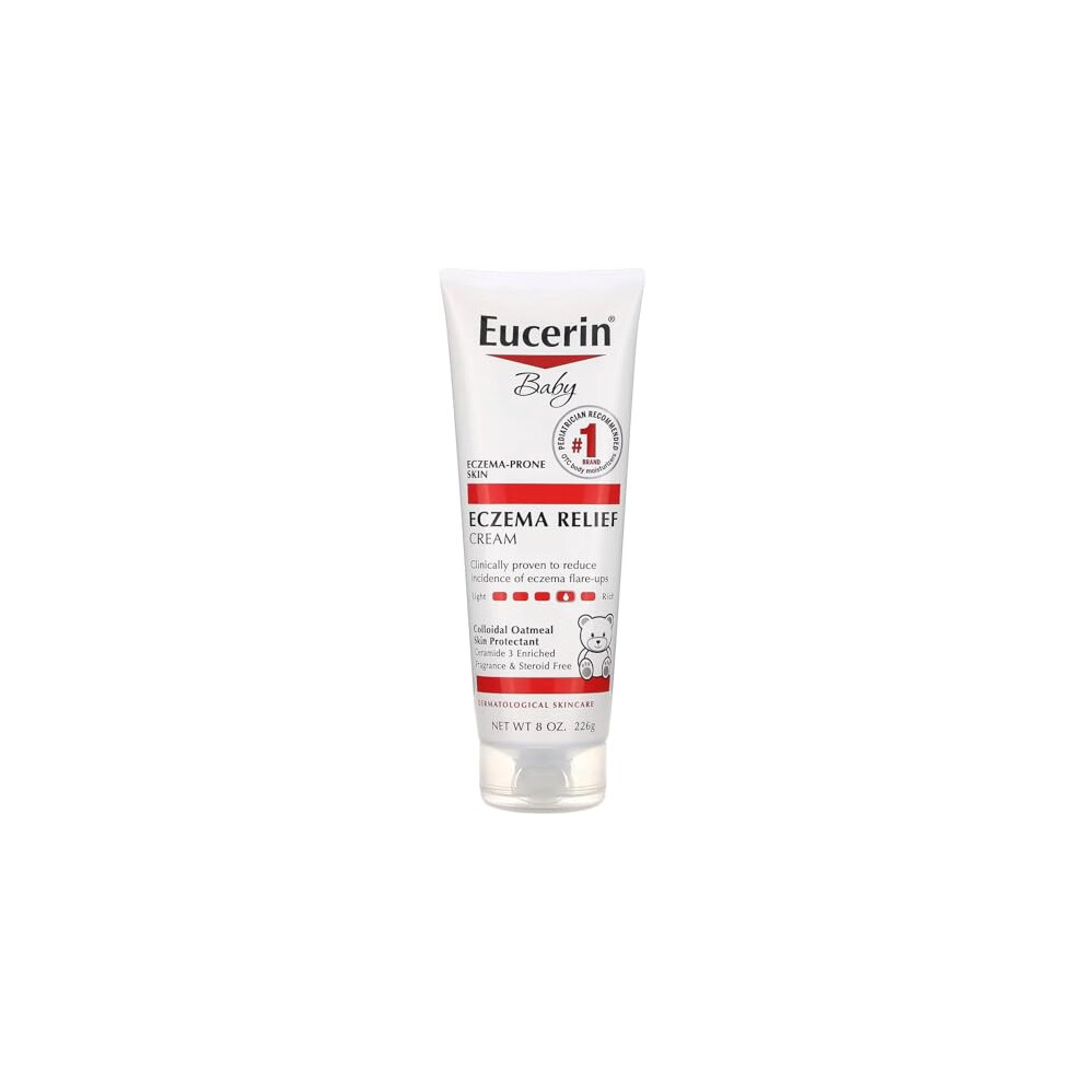 Eucerin Baby Eczema Relief Body Cream - Steroid & Fragrance Free for 3+ Months of Age - 5 Oz. Tube