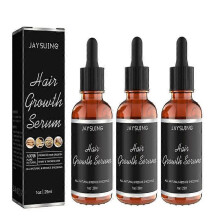 3pcs Ginger Ginseng Angelica Sphora Flavescens Fast Hair Growth Serum Essential Oil Anti Preventing Hair Loose