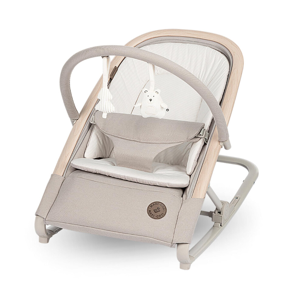 Maxi-Cosi Kori, 2-in-1 Ergonomic Baby Bouncer Chair with Toy Arch, 0-2 Years, up to 15 kg, Newborn Bouncer, 3 Recline Positions, Easy-in Harness,