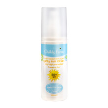 Childs Farm Kids and Baby Sun Lotion Spray SPF 50plus Water Resistant UVA and UVB Very High Protection Suitable for Dry, Sensitive and Eczema-prone