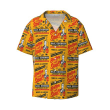(Need A Lawyer Then Call Saul_10153) Men's Hawaiian Shirts Cuban Collar Vintage Bowling Short Sleeve Button Down Beach Shirt Casual Summer Vacation Wear Retro Tee