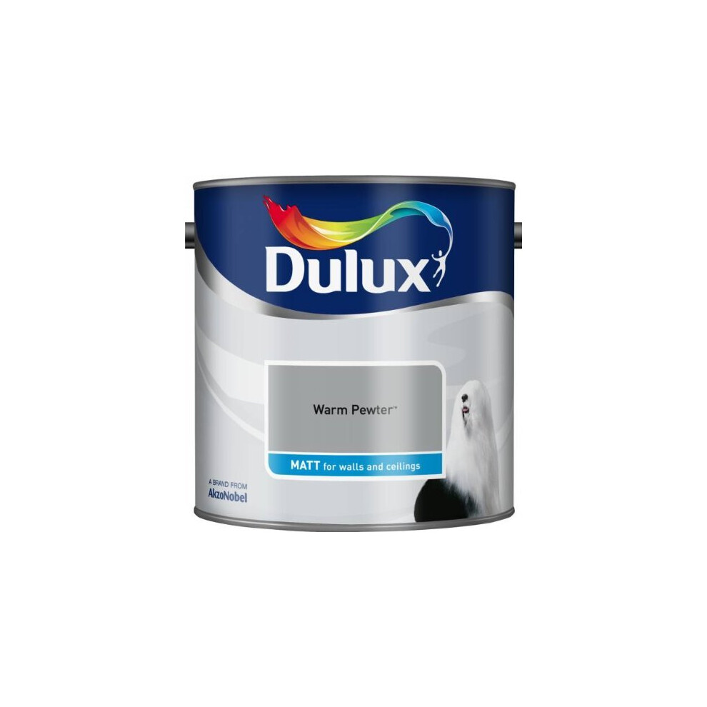 Dulux Matt Warm Pewter 2.5L